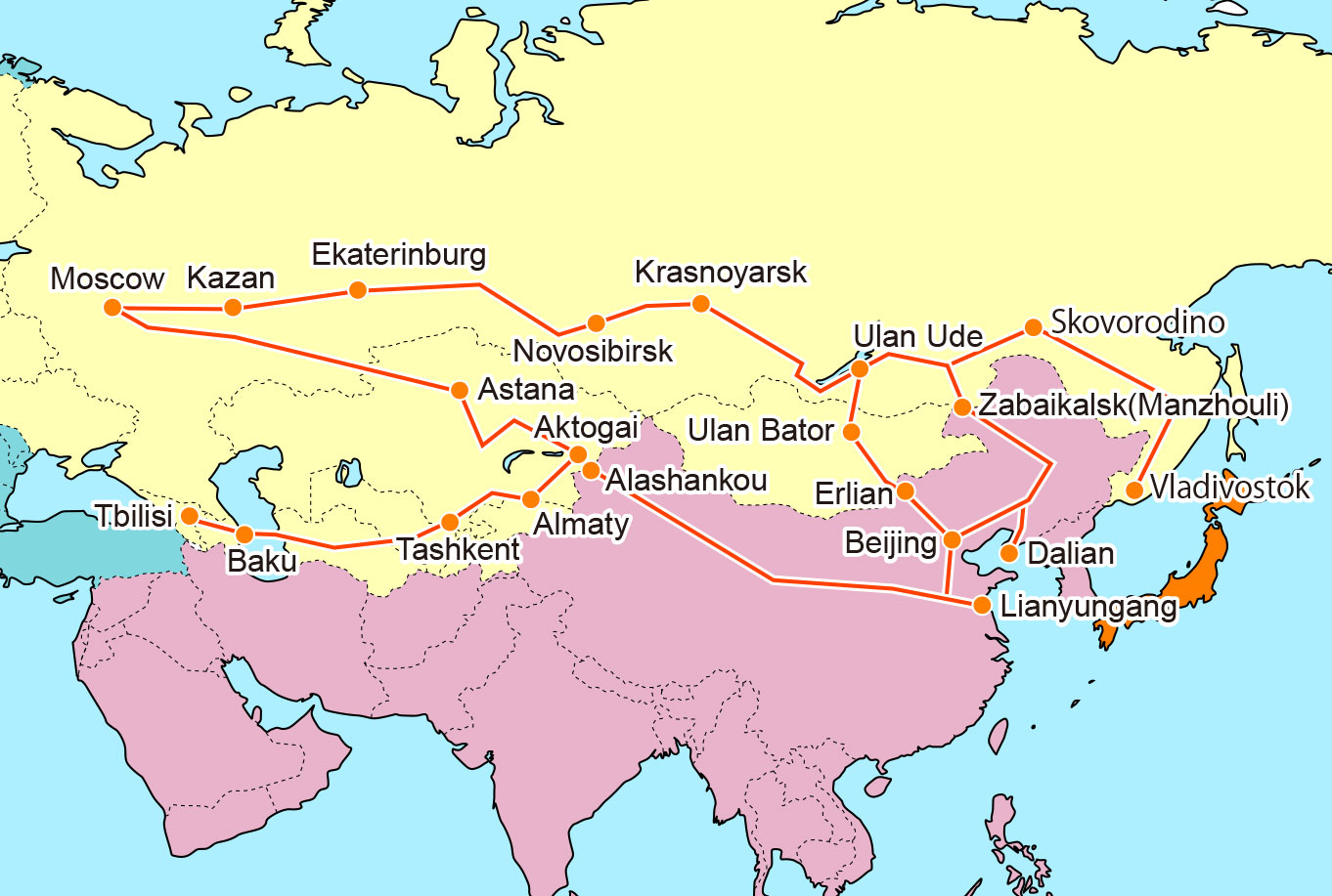 world map